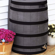 Good Ideas Rain Wizard 50 Gallon Water Storage Barrel 4 Pack Brown