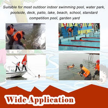CHZDPP Retractable Professional Rescue Hook with Luminous & Reflective, Pool Pole Hook for Sea/Water Park/Boats Yachts, Marine Salvage Rods for Day/Night(Color:2pcs,Size:6.5m(21.3ft/256inch))