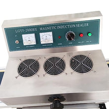 HQHAOTWU Continuous Induction Sealer Aluminum Foil Sealing Machine 220V 1.5KW