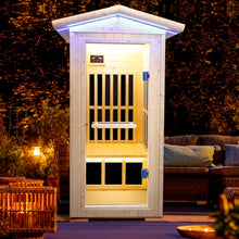 EPOFIT 1 Person Far Infrared Sauna with Bluetooth Natural
