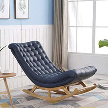 KLNBV Recliners Rocking Chair Deck Chair Home Leisure Sofa Chair Pregnant Woman Recliner Balcony Garden Patio Lakeside Sun Lounger Nap Lounge Chair Coffee Chair Camping Rocking Chair