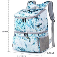WJJDLLNP Backpack Printed Diaper Bag Lunch Ice Storage Large Capacity