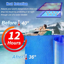 Rectangle Swimming Pool Cover 20mil/ 500um PE Bubble Thermal Blanket