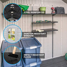Lifetime Storage Sheds - 60075 Plastic Storage Shed 8 x 15