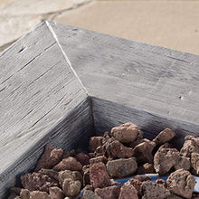 Christopher Knight Home Dakota Magnesium Oxide Square Gas Fire Pit, Grey