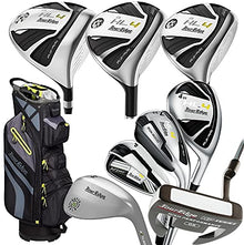 Tour Edge HL4 to-Go Men's Complete Golf Set Uniflex Steel RH Black/White