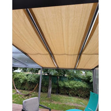 XBTGS Sun Protection Canopy for Outdoor Pergola - 0.8 x 9 m Waterproof Fabric with Eyelets Ideal for Garden Patio Shade Solutions,Beige-0.9x10m(35.4,Beige-0.9x10m(35.4