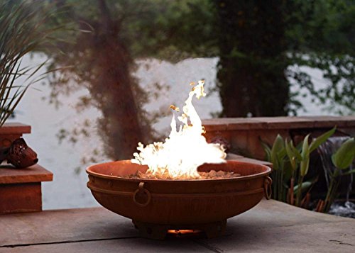Fire Pit Art Emperor-MLS120-LP Fire Pit LP, Metal