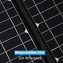 AIZYR 18V 400W DC Foldable Solar Panel - Portable USB Solar Charger Kit Monocrystalline Solar Power System for Outdoor Camping RV Generators,10a