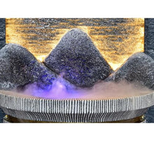 GLigeT Outdoor Water Fountain Garden Aquarium, Living Room Circulation Water Waterfall Fountain, Creative Home Large Floor Decoration Landscape Outdoor Fountain (Size : L)