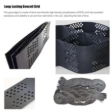 Geo Grid Geogrid Under Gravel Driveway 680 Sq Ft， Foldable Heavy Duty Ground Paver Grids for Erosion Control, Garden Subgrade Work Honeycomb Gravel Grid ( Color : H: 3.9 In , Size : 19.7x36.1ft/6x11m