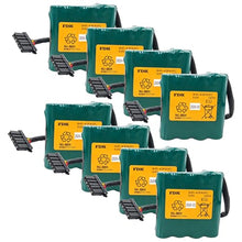 NANYUE (8 Counts) 8HR-4/3FAUPC Battery Pack for FDK 8HR-4/3FAUPC 4500mAh 9.6V NI-MH Rechargeable Battery for Okuma Machine Tool E5503-07E-001 (Green)