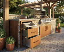 Hosslly Stainless Steel Single Row Drawer - Outdoor Kitchen Drawer