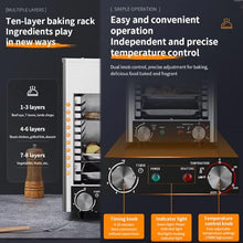 Commercial Steak Oven, 1700W Electric Steak Grill, Stainless Steel Barbecue Grill with 10Min Timer, Portable Automatic Steak Frying Machine
