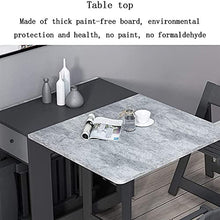 Extend Folding Table Household Multi-Function Retractable Rectangular Dining Table Used for Indoor Outdoor Garden Patio Pub BBQ (Black 150 80 74cm)