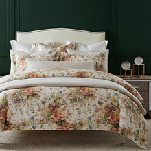 H HIEND ACCENTS Floral Bedding Jardin Lyocell King Comforter Set Salmon