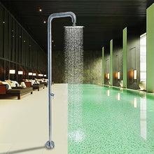 CFDZCP Outdoor Shower kit Outdoor Shower W/Head Temperature Adjustment & Faucet, Standing Mixer Shower System for Outdoor/Indoor, Camping Shower