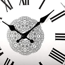 ERTTGWGF Garden Clocks Outdoor Round Vintage Easy to Read Home/Office/Classroom/School Clock