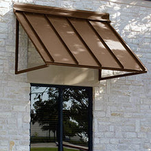 Awntech Houstonian 3 ft Steel Open Awning, 44" W x 24" H x 24" D, Bronze
