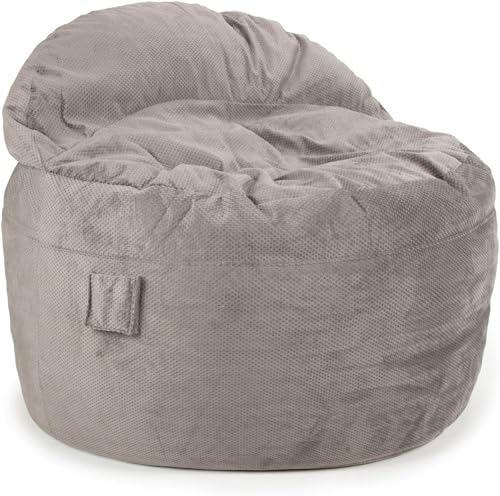 CordaRoy's NEST Convertible Gaming Bean Bag Chair & Bed King Size Charcoal