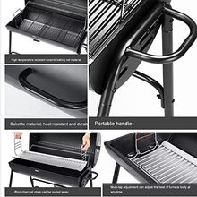 Heavy Duty Portable Charcoal Smoker Grills With Wheels BBQ For Indoor/Outdoor/Camping