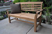 Anderson Teak No Cushion Sakura 2-Seater Bench Teak