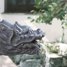 Wall Fountain Faucet Dragon Head, Pond Fountain Nozzle, Animal Garden Water Outlet Water Sprayer, for Koi Pond, for Garden, Yard, Lawn