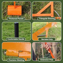 Large Size Sapling Puller, Post And Tree Puller For Brush, Stakes, Fence Posts, And Stump Removal
