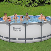 Bestway Steel Pro MAX 14' x 48" Above Ground Pool Set with Pump, 2 Pack