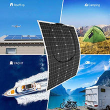 Giosolar 340W Solar Wind Power Kit Battery Charging System: 100W Wind Turbine Generator + 2pcs 120W Mono Flexible Solar Panel + Wind Controller + Solar Charge Regulator + Cables