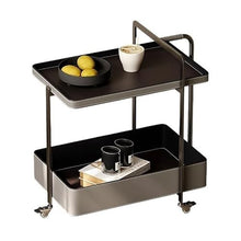 CHmrfvqtus Couch Side Table Light Luxury Bedroom Room Movable Side Table Living Home Creative Trolley Decoration