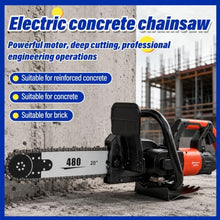 Concrete Chain Saw, Electric Wall Cutter for Reinforced Concrete
