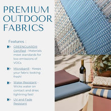Vivere Clearwater 6 Position Aluminum Stackable Lounger Set with Wheels, Made with Premium Durable Outdoor Fabric - 265 Lb Capacity (Pearl)