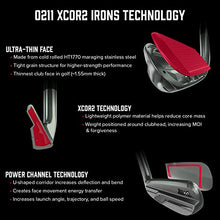 PXG 2022 0211 XCOR2 Right Handed Golf Irons Set Black