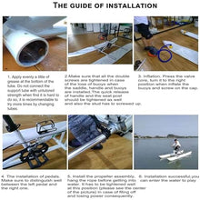 MIOBER Water Bike Paddle Board Inflatable Kayak (C)