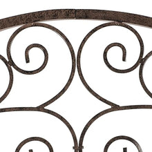 H Potter Garden Trellis 32" W x 6' Tall, Heavy Duty Iron Freestanding