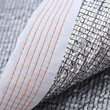 90% Aluminum Shade Cloth, Silver Sun Shade Tarp with Grommets, Heat Insulation UV Resistant Shading Net, for Car, Garden, Patio, Greenhouse, or Pet Kennel