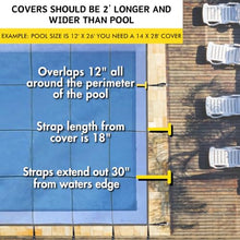 Freetime Fun Gorilla Solid Safety Cover for 15' x 30' Inground Pool