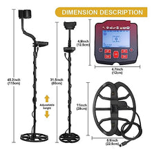 UYCVT Metal Detectors, Underground Tc-400 Metal Detector Gold Detectors Treasure Hunter Detector Circuit Metales High Sensitivity Waterproof