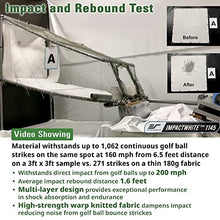 Elite Screens GolfSim DIY 10'x8' Impact Screen ImpactWhite 1145