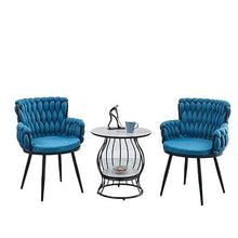 GLigeT Balcony Table and Chair Set Nordic Leisure Balcony Tables and Chairs Set Modern Simple Woven Garden Furniture Sets Outdoor Furniture Garden and Terrace Sets Bistro Table Set (Color : Table)