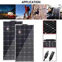 SAeWare 500W 1000W Solar Panel Solar Cells Pack Outdoor Battery Supply for Car RV Yacht Battery Boat Charger with 30A Controller (1000w)