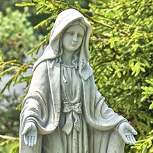 Zaer Ltd. 36" Tall Outdoor/Indoor Magnesia Based Cement Mary Statue
