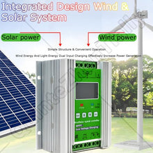 Wind Turbine Solar Hybrid Mppt Boost Regulator,Wind Solar Hybrid Charge Controller,Operating Ambient Temperature -20℃~50℃,for Horizontal/Vertical Axis Winds Turbines 6000W