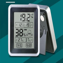 ASWRTYJO ABS Digital Display Hygrometer Touch Screen Remember High Low Temperatures
