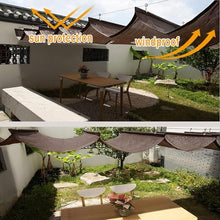 Wave Shade Sail ,Retractable , Slide Wire Wave Shade Sail, Sun Shade Sail UV Resistant Sun Protection Wave Canopy Cover ,for Pergola, Porch, Terrace, Available Colors(W3.2*L6m/W10.50*L19.68ft)