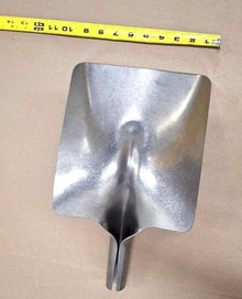 100% Titanium Heavy Duty Large Snow Shovel Head with Reinforced Edged Shape, Lightweight Outdoor Snow Shovel for Winter Survival, Emergency, Camping, and Off-Road Vehicles, Titanium Shovel Blade