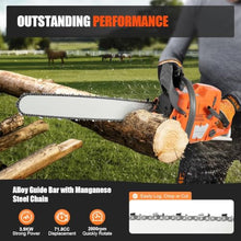 72cc 24 Inch Gas Chainsaw 2-stroke Gasoline Powered Chain Saw With Handheld Cordless Gas-powered Chain Saws Single Cylinder Chainsaws For Cutting Forest Trees Wood, Garden, Farm Cutting 72cc 24