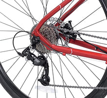 Giordano H2 Men's Hybrid Bicycle Red