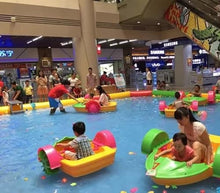 GEPAS Inflatable Rectangle Above Ground Swimming Pool New as Picture Show